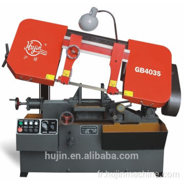 Machine de scie à ruban GB4035 pour couper l&#39;acier stable